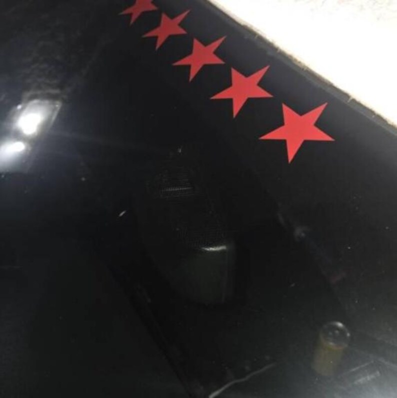 Car Star Sticker Stars / Star / Star Outlines / JDM Car Decal Sticker / Vehicle Wrap ...
