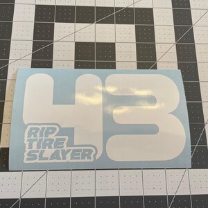 Rip Tire Slayer Decal
