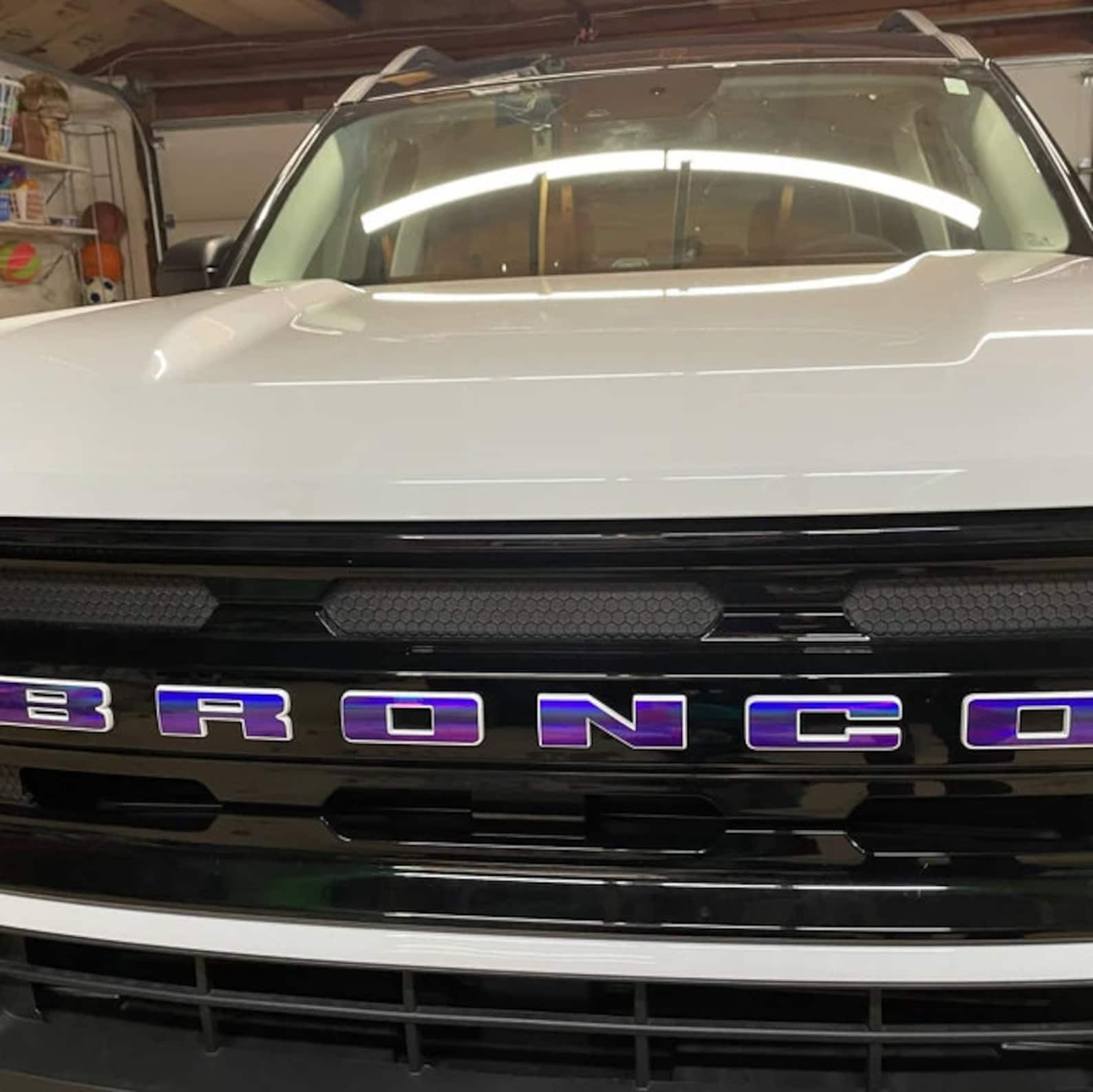 Full Set Bronco Sport Letter Overlays Specialty Vinyl Etsy Ireland