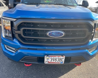 2 pc. Tinted Ford Badge Overlay Set Fits Many Ford Trucks (see dropdown)