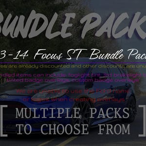 Bundle Pack: 13-14 Focus ST Tint Bundle