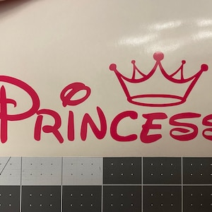 Princess Decal