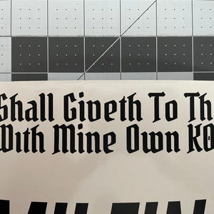 I give to you with my k03 Decal