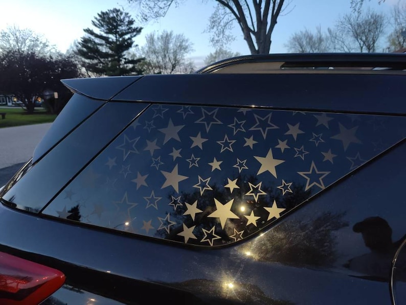 Stars / Star / Star Outlines / JDM Car Decal Sticker / Vehicle Wrap — free download