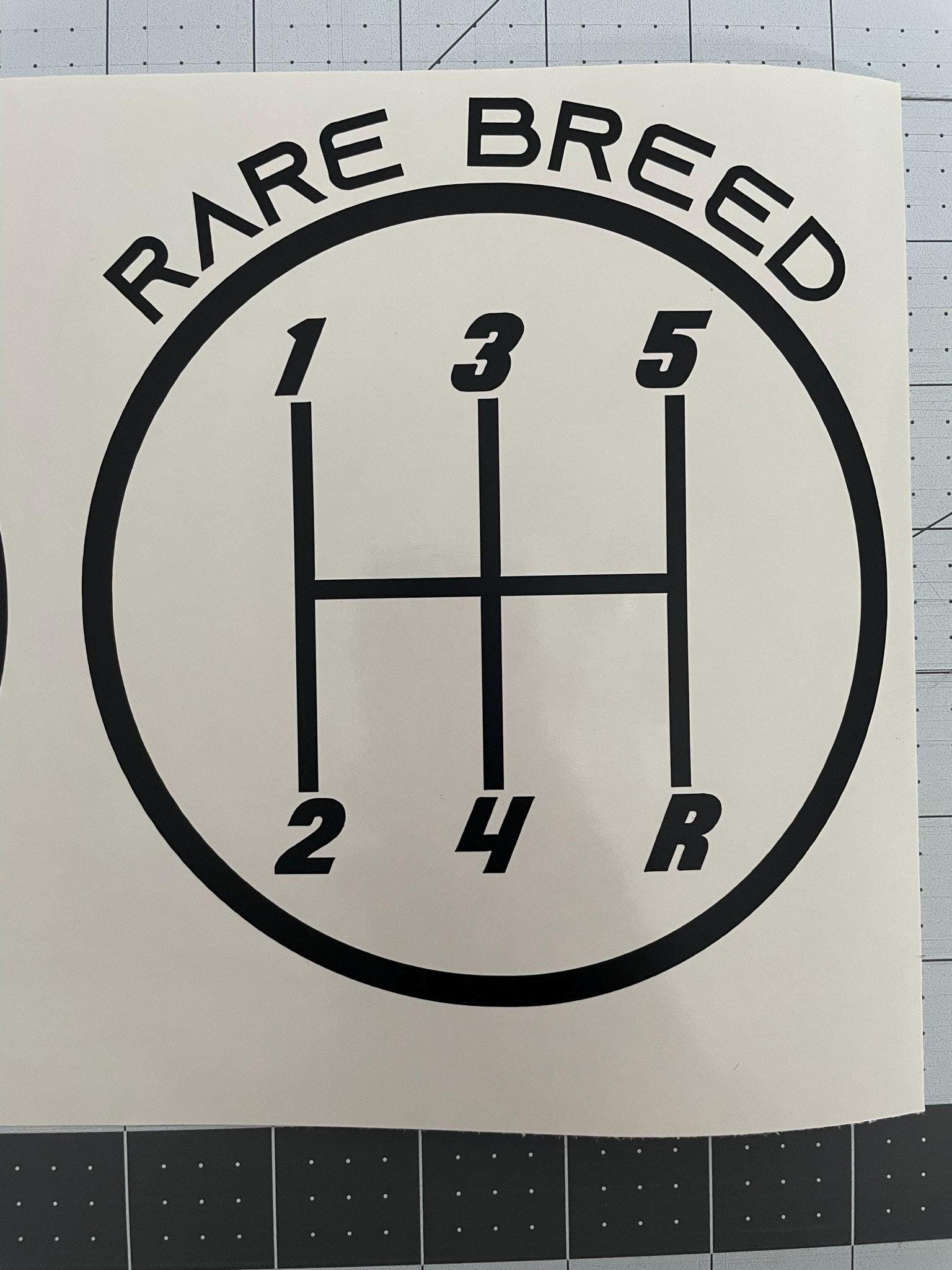 Save the Manuals Shift Pattern Decal (customizable) - Etsy