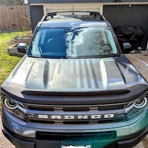 21+ Bronco Sport Hood Decal