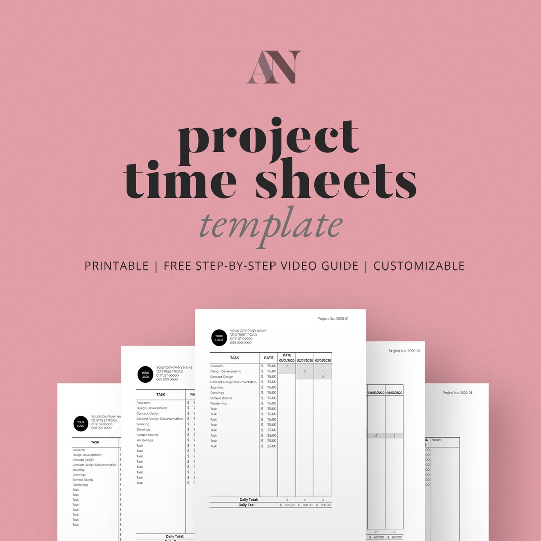 project-time-sheets-template-for-interior-designers-etsy-uk