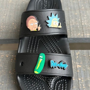 Rick and Morty Shoe Charms | Pickle Rick | Cartoon Network | Adult Swim | Rick Sanchez | Wubba Lubba Dub Dub | Jibbi | Comic Con