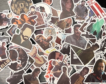 The Last of Us Video Game Stickers | Pedro Pascal | Bella Ramsey | Nick Offerman | Joel and Ellie | Fireflies | Cordyceps | TLOU | Comic-Con