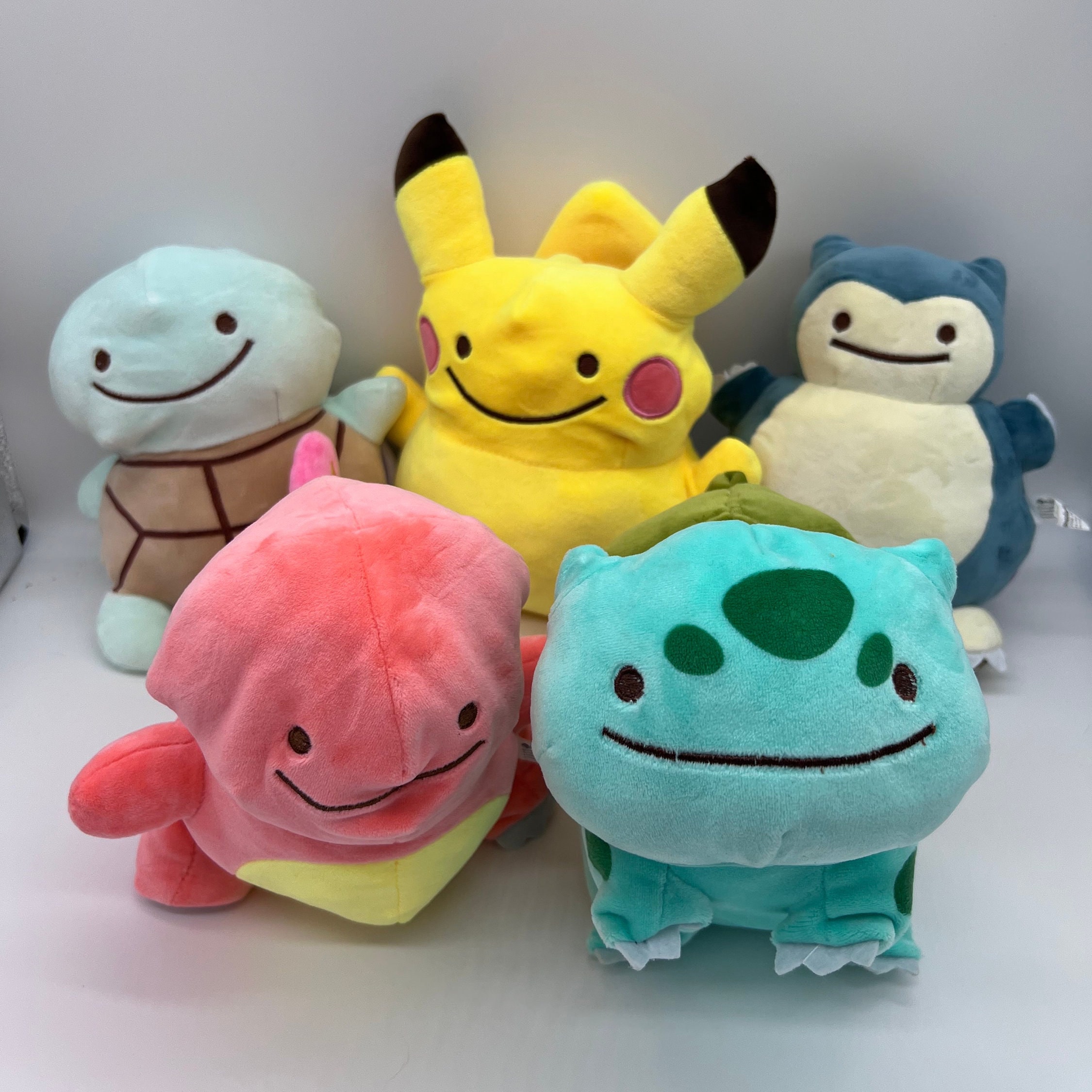 ditto snorlax plush reversible