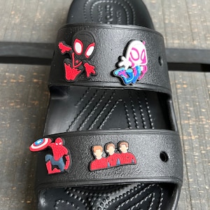Spiderman Croc Charms/Jibbitz/Shoe Charms