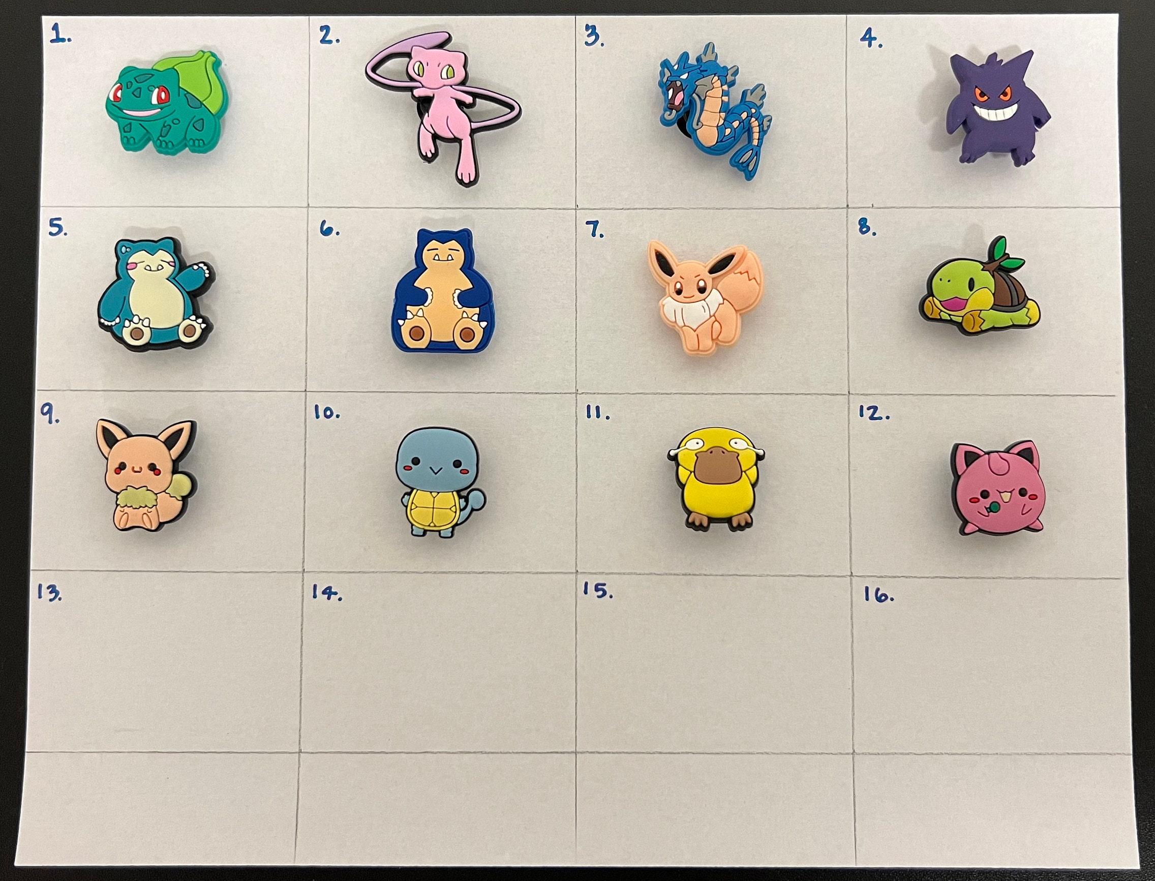 Pokemon Croc Charms at Affordable Rates 