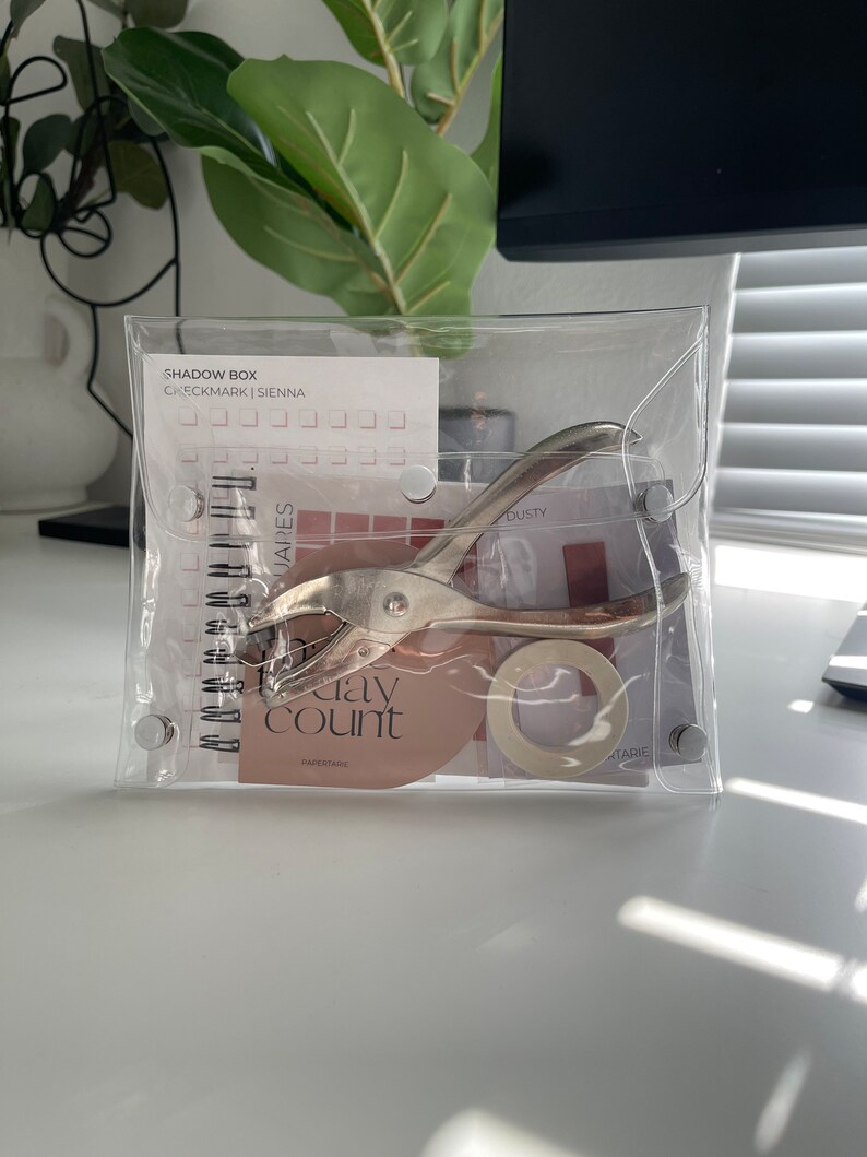 Stack Card Pouch Pouch | Four Sizes | Stationery Storage | Card Pouch | Clear Pouch ...
