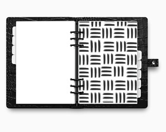 Printed | Planner Dashboard | Vellum | Paint Dash | A5, A6, Personal | Minimal | Premium | Unpunched