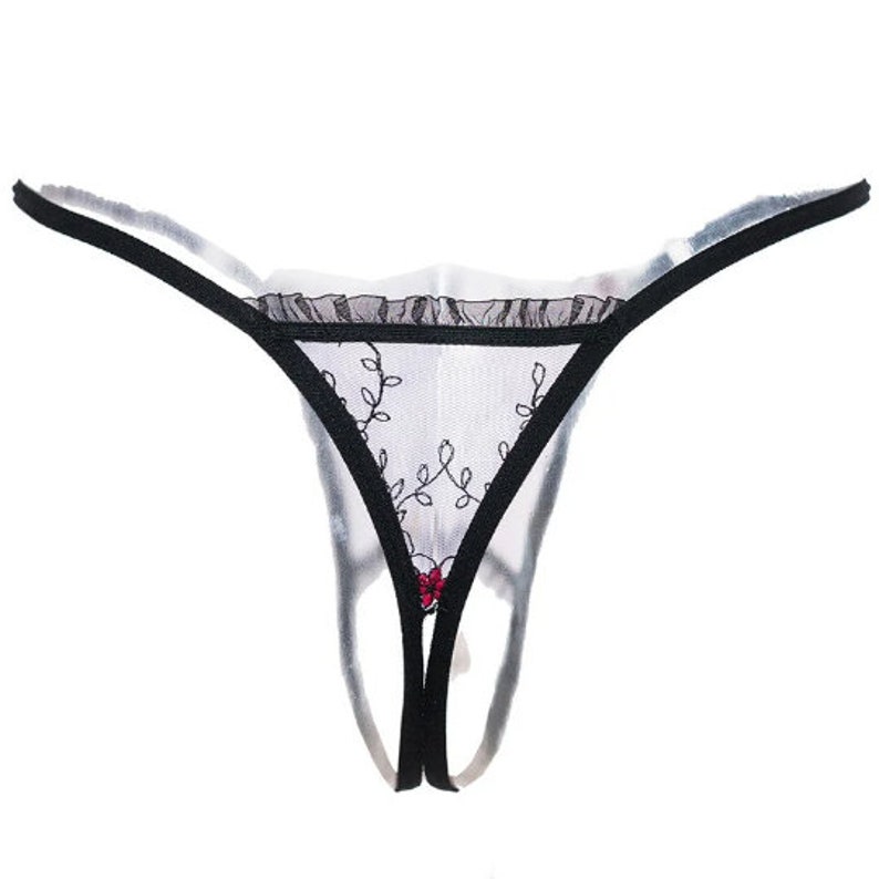 Extreme Open Crotch Sheer Panty Open Crotch Panties Etsy Australia