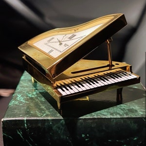 Orologio per pianoforte a coda Bulova vintage