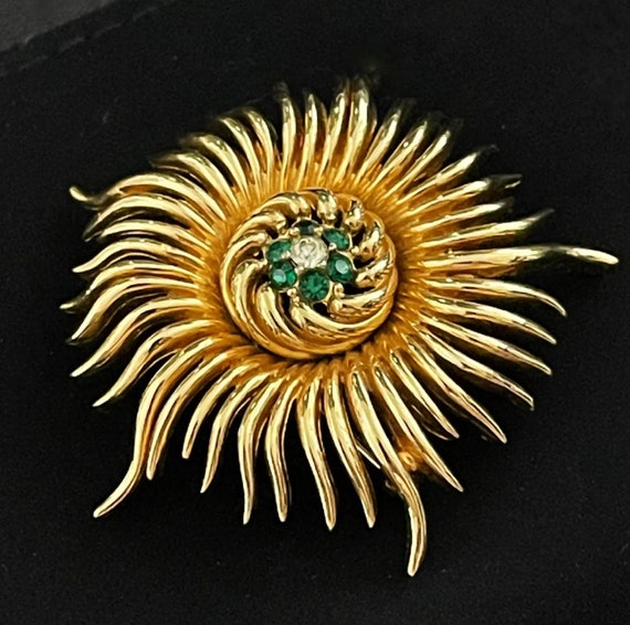 Stunning Signed Vintage Marcel Boucher Brooch - image 1