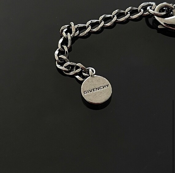 Rare Signed VTG Givenchy Rhinestones Necklace - image 4