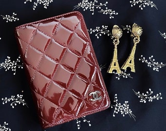 Seltene Chanel Vintage Agenda - Lackleder Auth