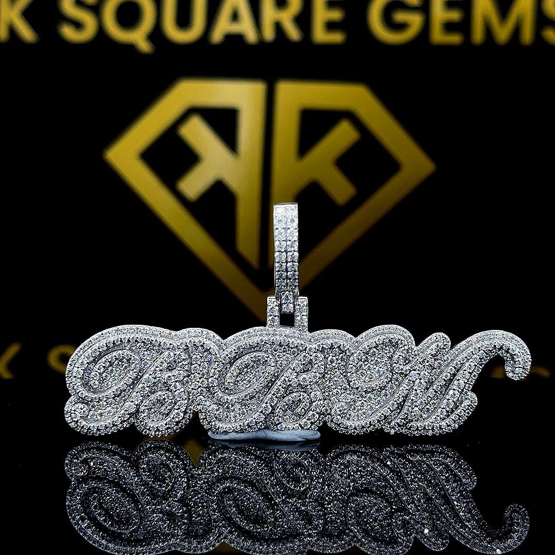 Rapper Pendant Numbers Custom Letter Hip Hop Pendant, Custom Your Lucky Letter, Men's Hip Hop ...