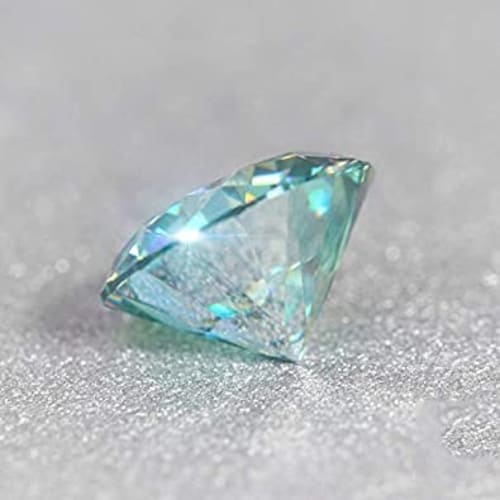 10 Ct Round Cut Blue Color Moissanite | VVS1 Clarity Excellent | Loose Moissanite For 2024 Engagement Ring | Wedding Ring | Big Size Moissanite