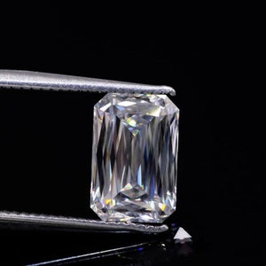 Criss Cut Moissanite: DEF White Loose Gemstone (1.00-5.00 CT)