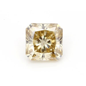 Brown Color Square Radiant Cut 1 To 7 Ct Loose Moissanite, Excellent Cut For Making Ring, Pendant, Collection Fancy Cut, Wholesale Price