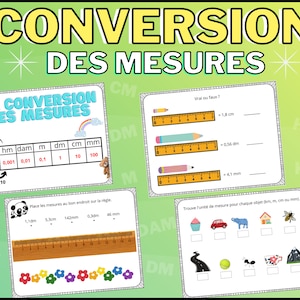 French Workbook For Primary Children | Measurement Conversion | MATHEMATICS | Printable Teacher Resource | PDF