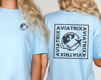 Aviatrix T-Shirt – Women in Aviation Tee, Pilot Gift