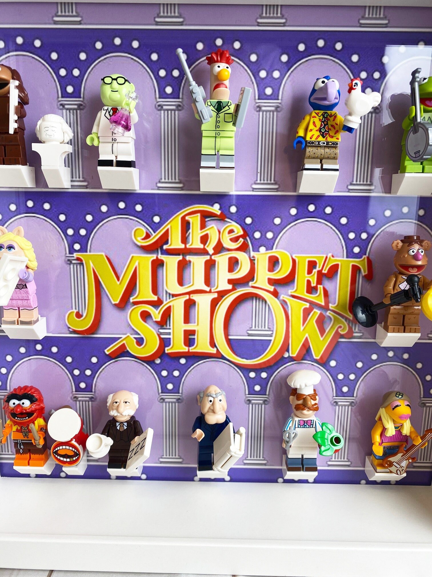 Display Case Frame for Lego the Muppets Minifigures Figures Etsy UK