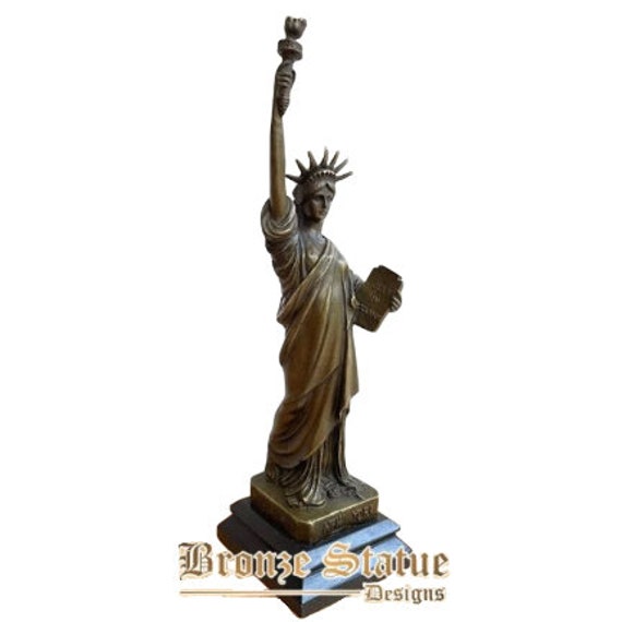Extra Large Statue of Liberty Bronze Liberty Statue Famous Etsy