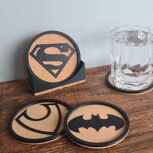 Coasters, superheroes