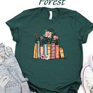 Gift for Book Lover, Book Lover Tshirt, Gift for Teacher, Gift for Librarian, Gift for Mom, Bookworm Shirt, Book Tshirt, Cute Book Tee Shirt