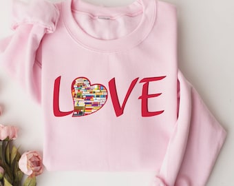 Camisa Amante Del Libro, Camisas Del Maestro, Regalo San Valentín para el amante de los libros, Regalo Para Amante De Los Libros, Sudadera Del Maestro, Camisa Del Ratón De Biblioteca, Regalo Para Maestros