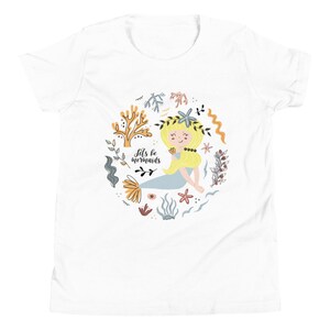 Mermaid TShirt, Under the Sea Tshirt, Meramaids shirt, Kids Tshirt Mermaid, Beach vacation Shirt, Fun shirt for kids, Kids TShirt for beach