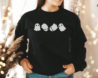 Halloween Party shirt, Fall Shirt, Ghost Sweatshirt, Ghost Sweater, Halloween Sweater, Halloween Sweatshirt, Halloween Crewneck