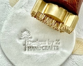 Custom Clay stamp for Pottery Ceramic Stamp Soap stamp gift for Potter Polymer Stamps Ceramic Stamps for Pottery Stamp Custom Made Clay