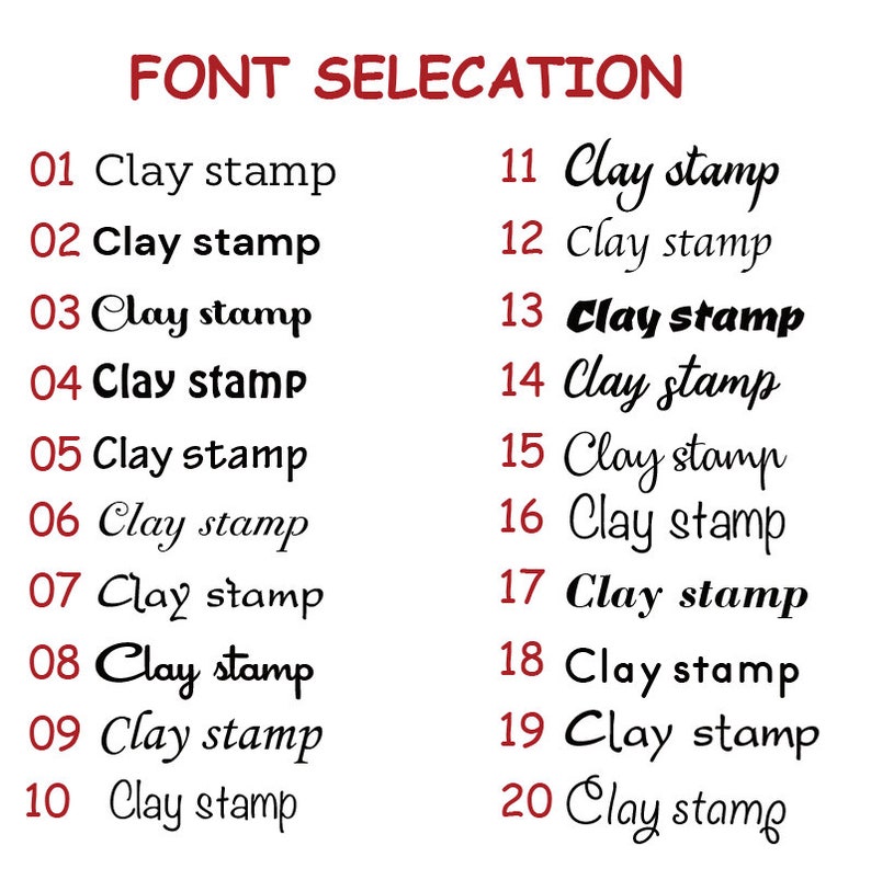 Custom Clay stamp for Pottery Ceramic Stamp Soap stamp gift for Potter Polymer Stamps Ceramic Stamps for Pottery Stamp Custom Made Clay image 6