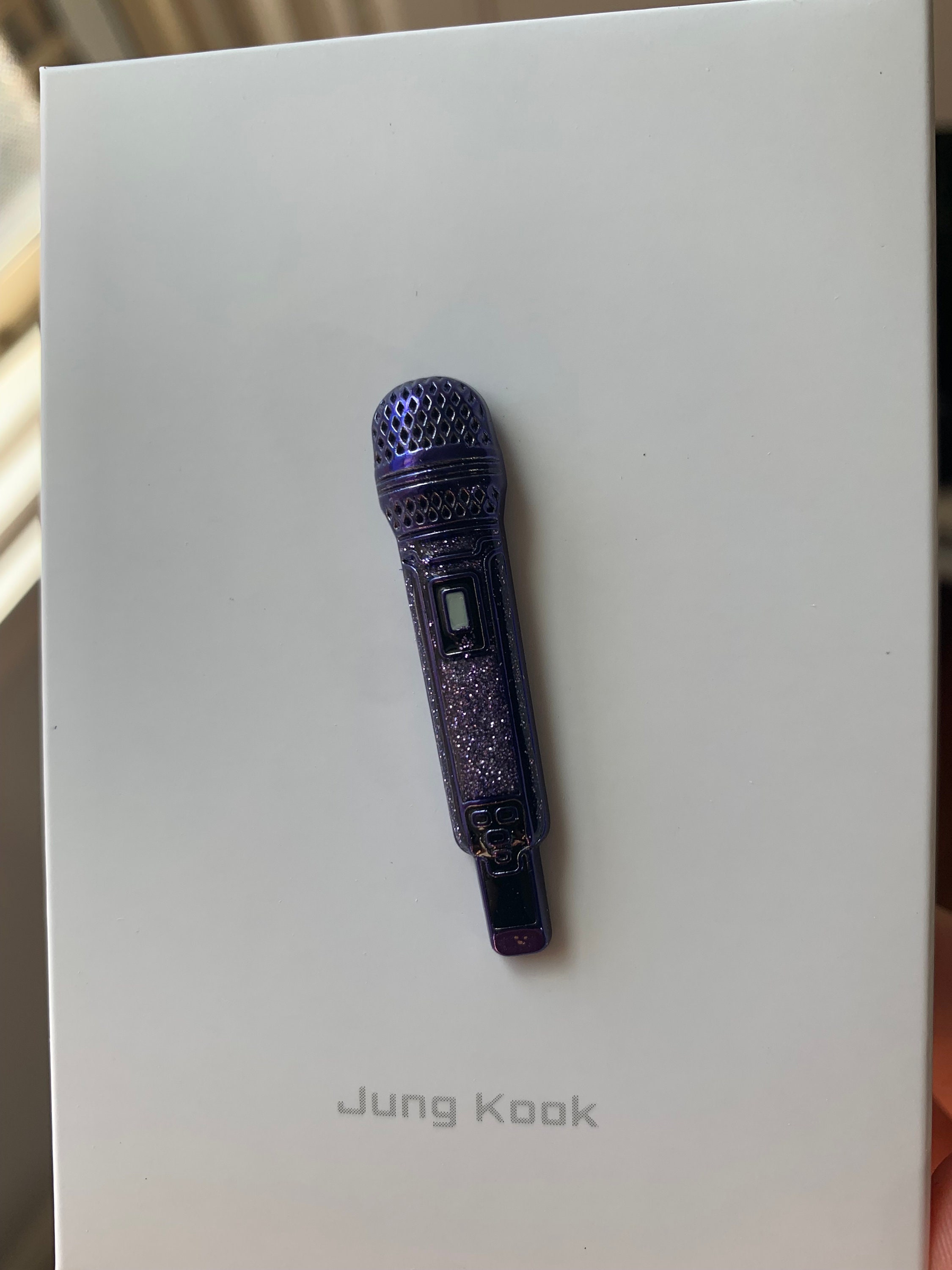 BTS HYBE Insight Visitor Only Official Mic Badge & Photocard Etsy Australia