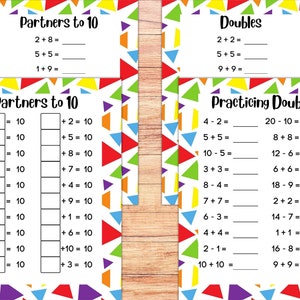 Addition och subtraktion matematikfakta, övningssidor för grundskolans matematik, utskrivbar arbetsbok, mattearbetsblad för hemundervisning, addition och subtraktion bild 5