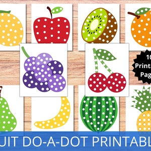 Do A Dot Printable, Fine Motor activity for kids, Montessori activity, preschool activity, homeschool art, toddler printable, color matching