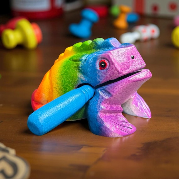 Rainbow frog 5 inches