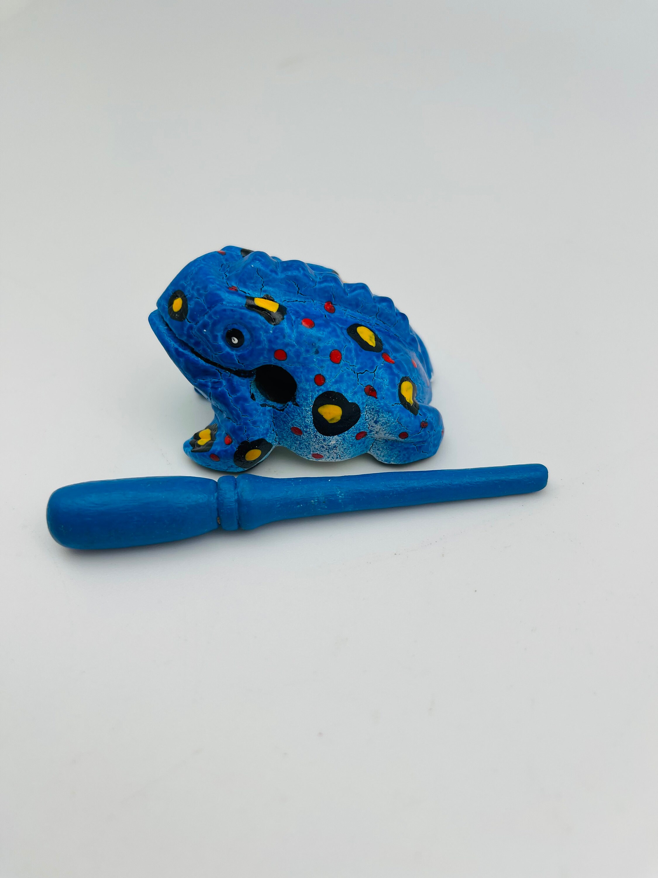 Colorful Wood Croaking Musical Frog Percussion Drum Rasp - Etsy