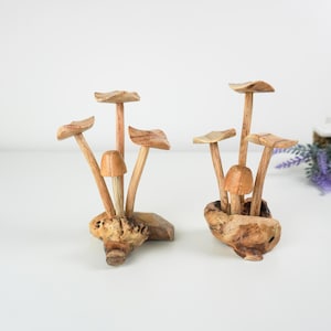 Wooden mushroom. wooden mushroom decoration, decorative wooden mushrooms, gift, woodenmushrooms, wooden mushroom art, gifts