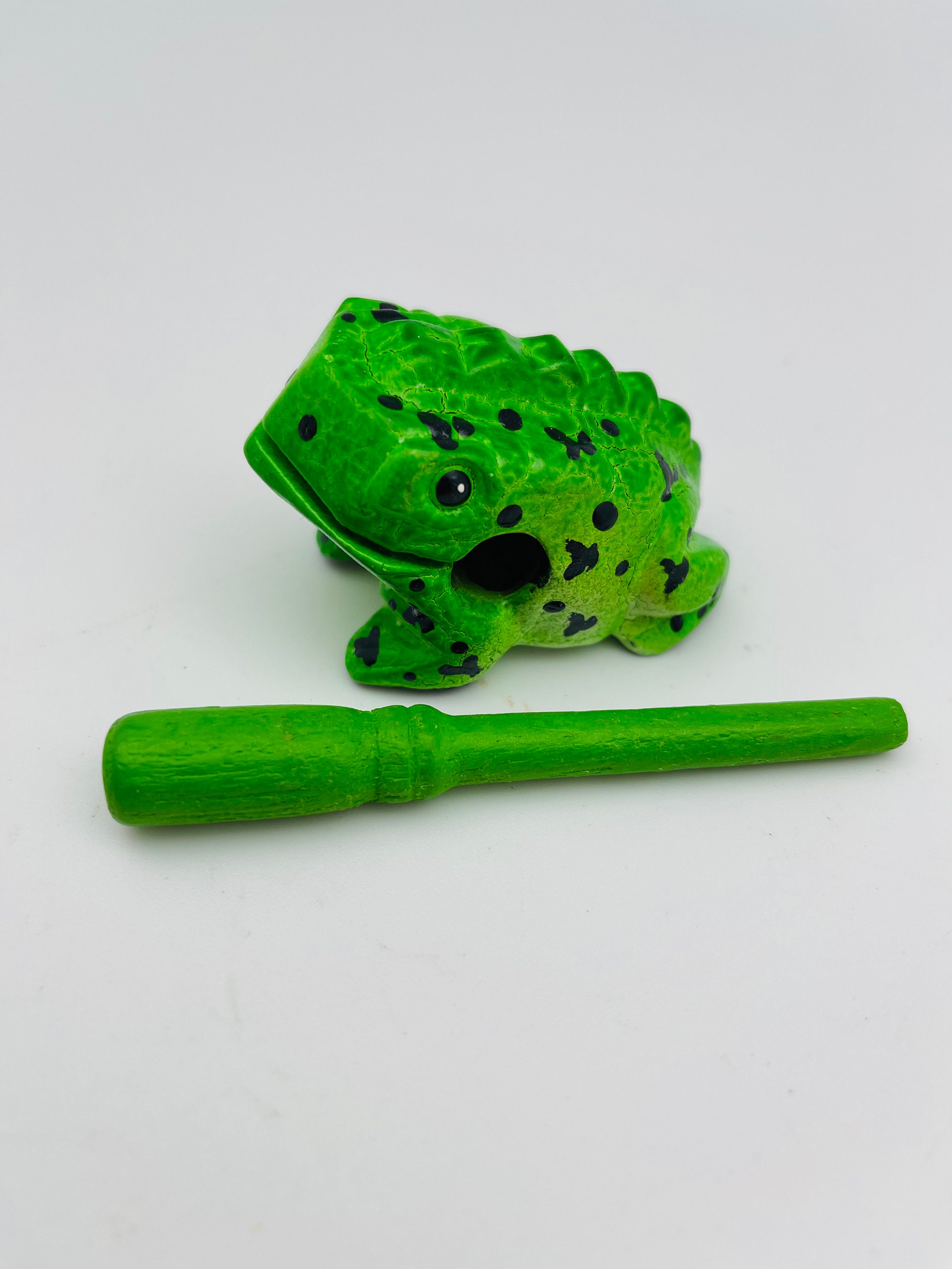 Colorful Wood Croaking Musical Frog Percussion Drum Rasp - Etsy