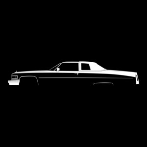 Coupe de Ville (1976) Silhouette Vector File