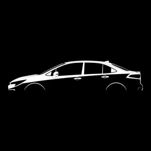 Corolla XSE (E210) Silhouette Vector File