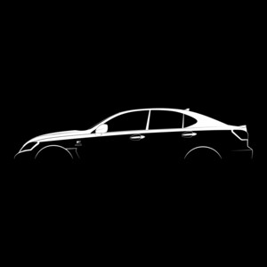 IS F (XE20) Silhouette Vector File