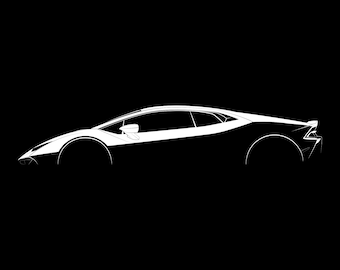 Huracan Silhouette Vector File