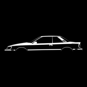 Celica GT-S Sport Coupe (T160) Silhouette Vector File